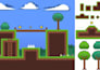 create custom pixel art tilesets, 2d background, tilemaps, rpg maker game assets